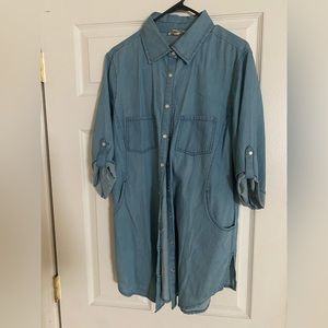 Tunic dress with pockets